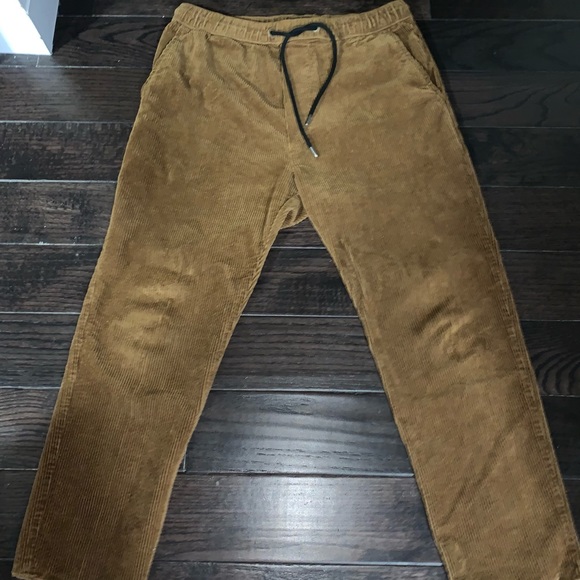 American Eagle brown corduroy flex joggers - Picture 1 of 4